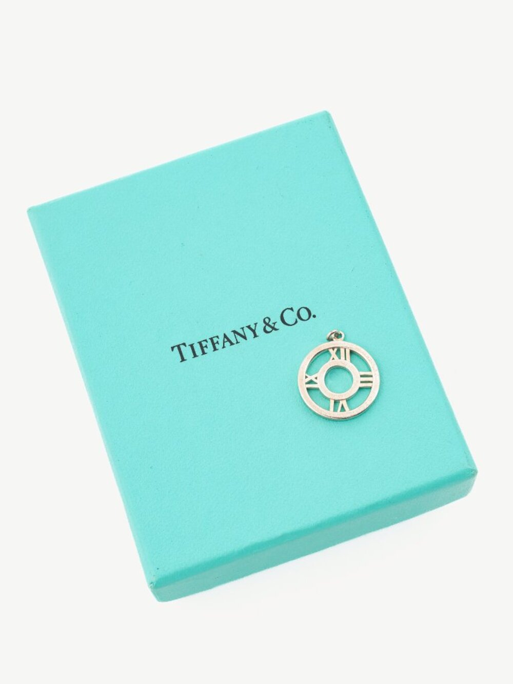 Tiffany & Co. Atlas Sterling Silver Medallion Pendant